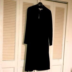 Black Velvet Banana Republic x Olivia Palermo Dress